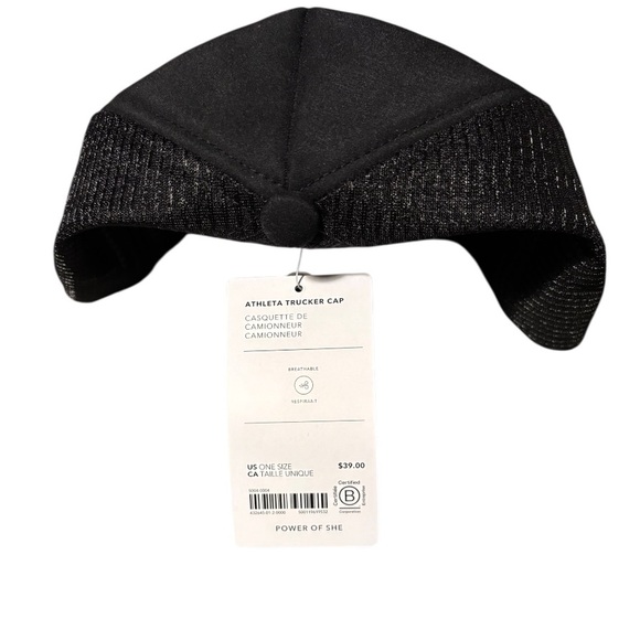NWT Athleta Icon Trucker Hat - Picture 3 of 3